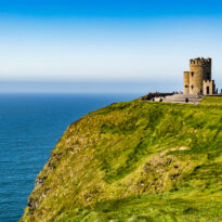 Ireland:,O'brien's,Tower,,Marks,The,Highest,Point,Of,The,Cliffs
