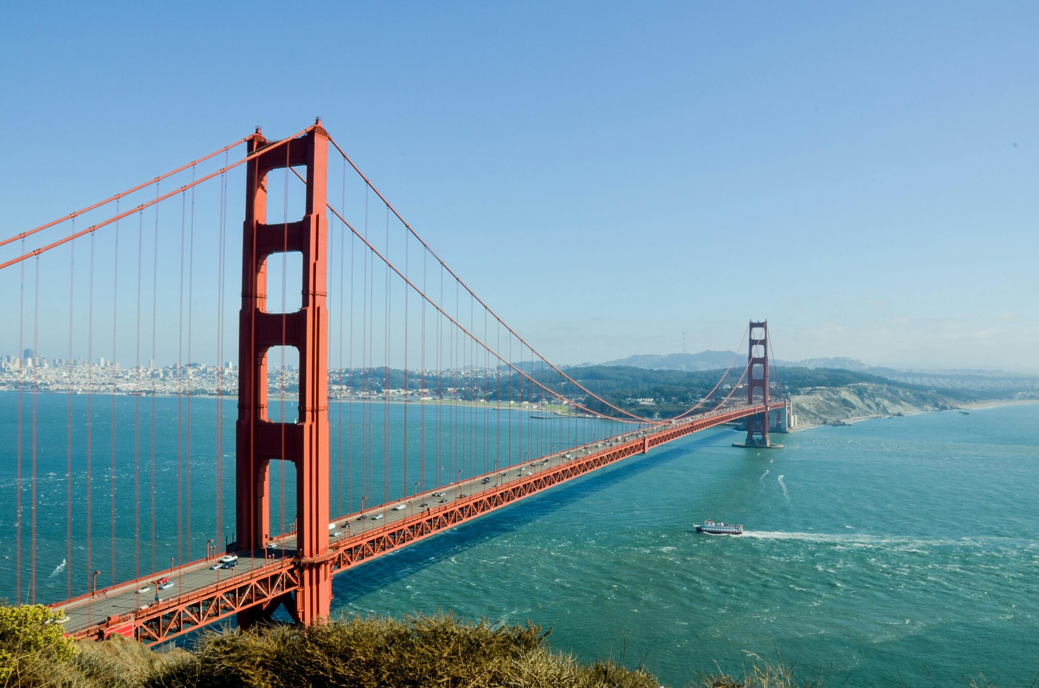 Golden Gate Bridge. Mill Valley, CA, United States.